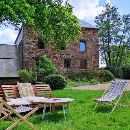 Bed & Breakfast D'hote En - Moulin De La Houssaie - Broceliande *